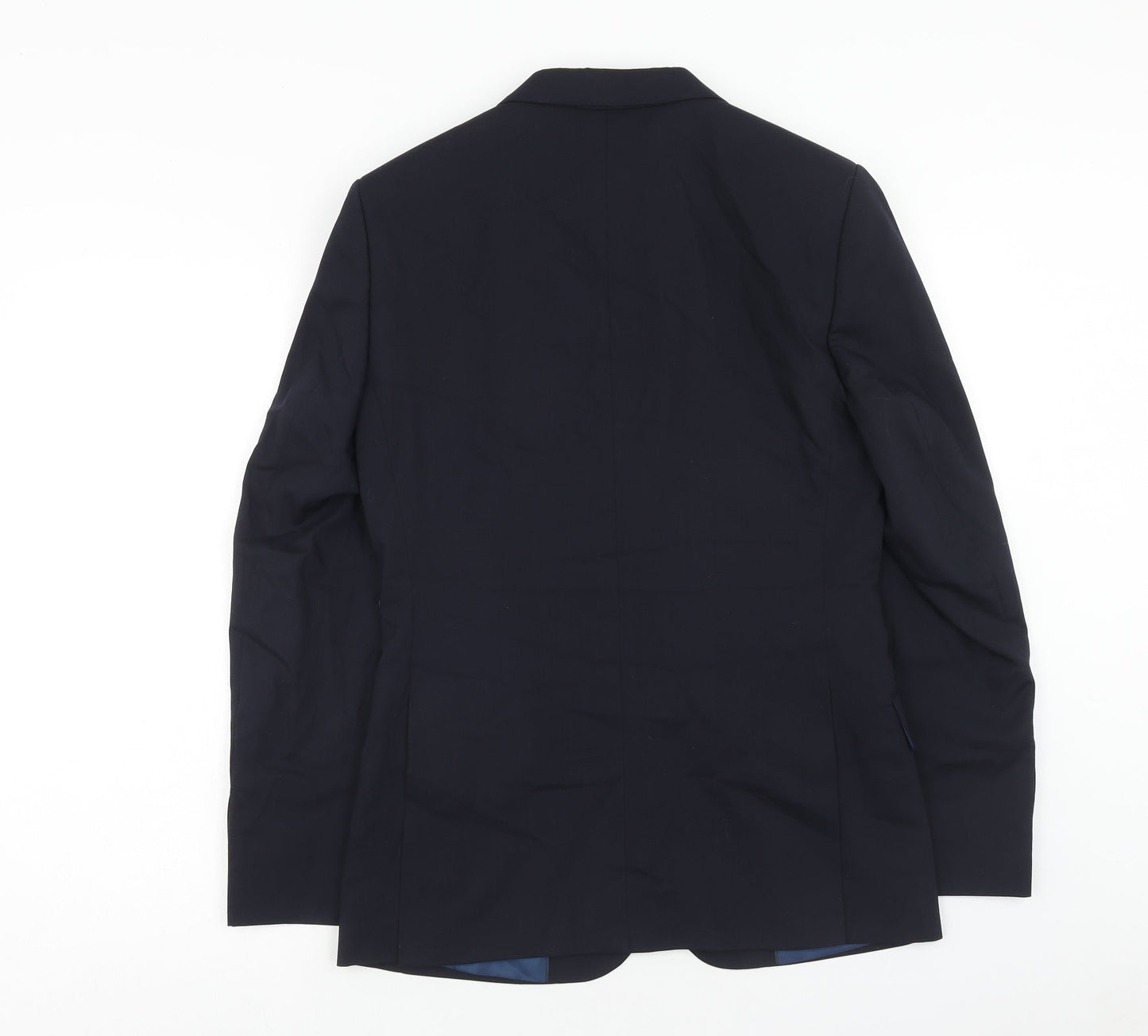Mens UK Size 36 Marks and Spencer Regular Blue Suit Jacket