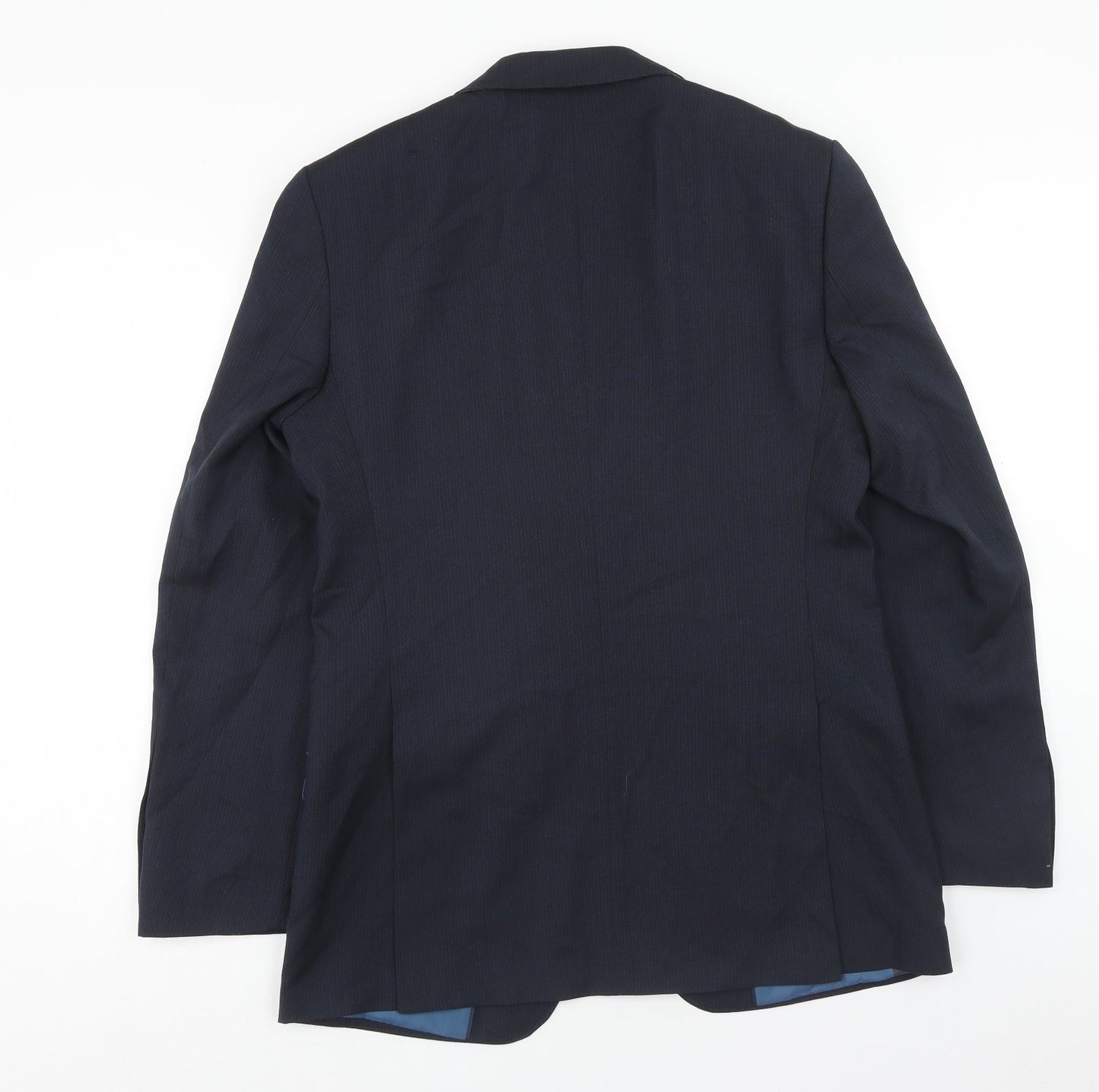 Mens UK Size 38 Marks and Spencer Regular Blue Suit Jacket