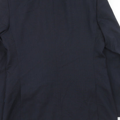 Mens UK Size 38 Marks and Spencer Regular Blue Suit Jacket