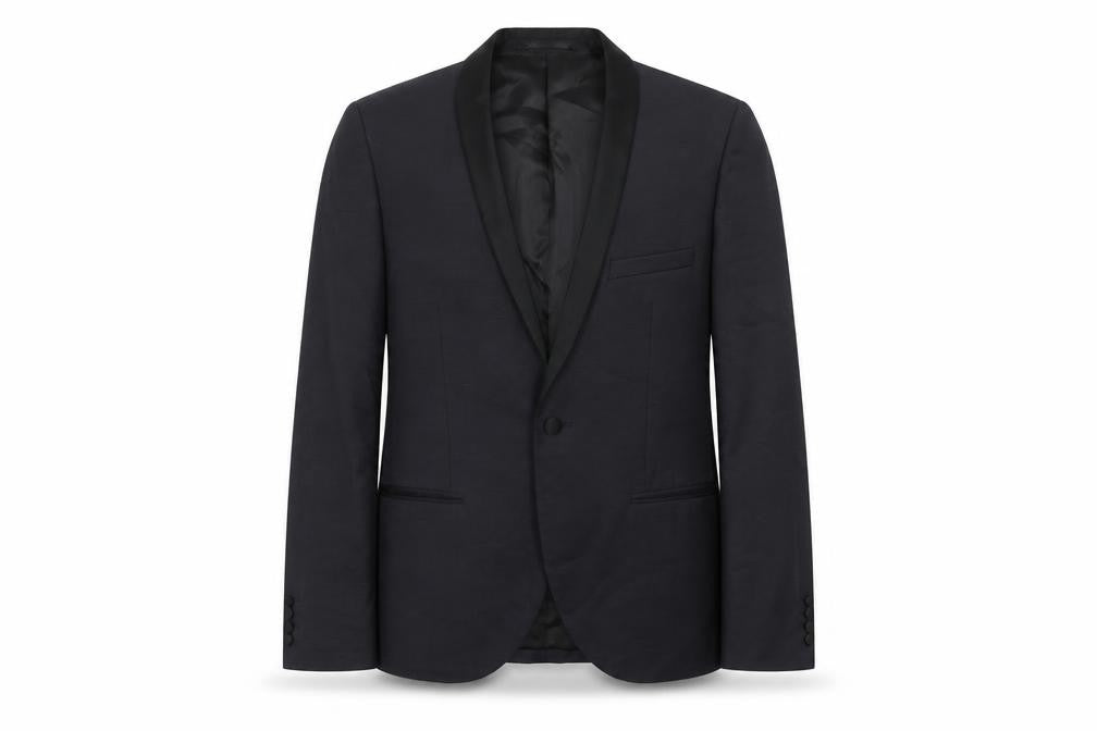 Mens UK Size 40 Topman Regular Blue Suit Jacket