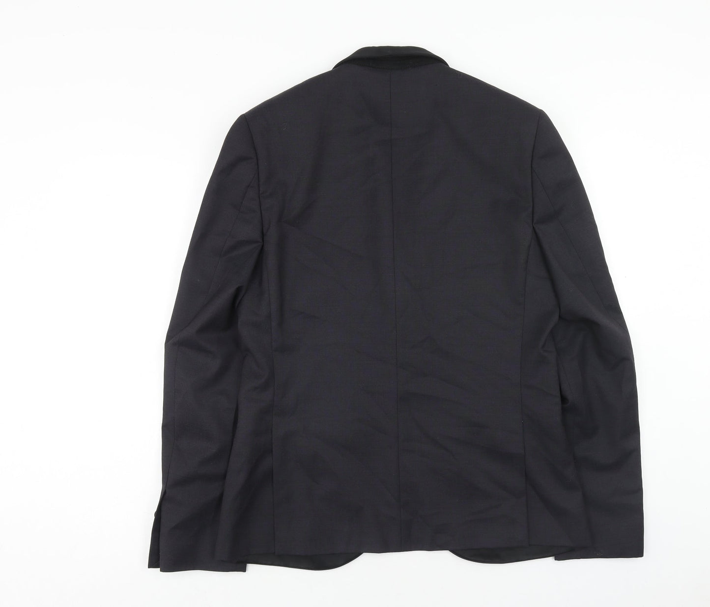 Mens UK Size 40 Topman Regular Blue Suit Jacket