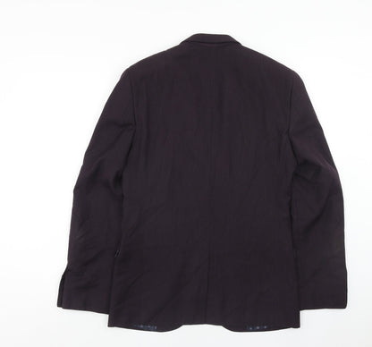 Mens UK Size 38 NEXT Regular Purple Suit Jacket