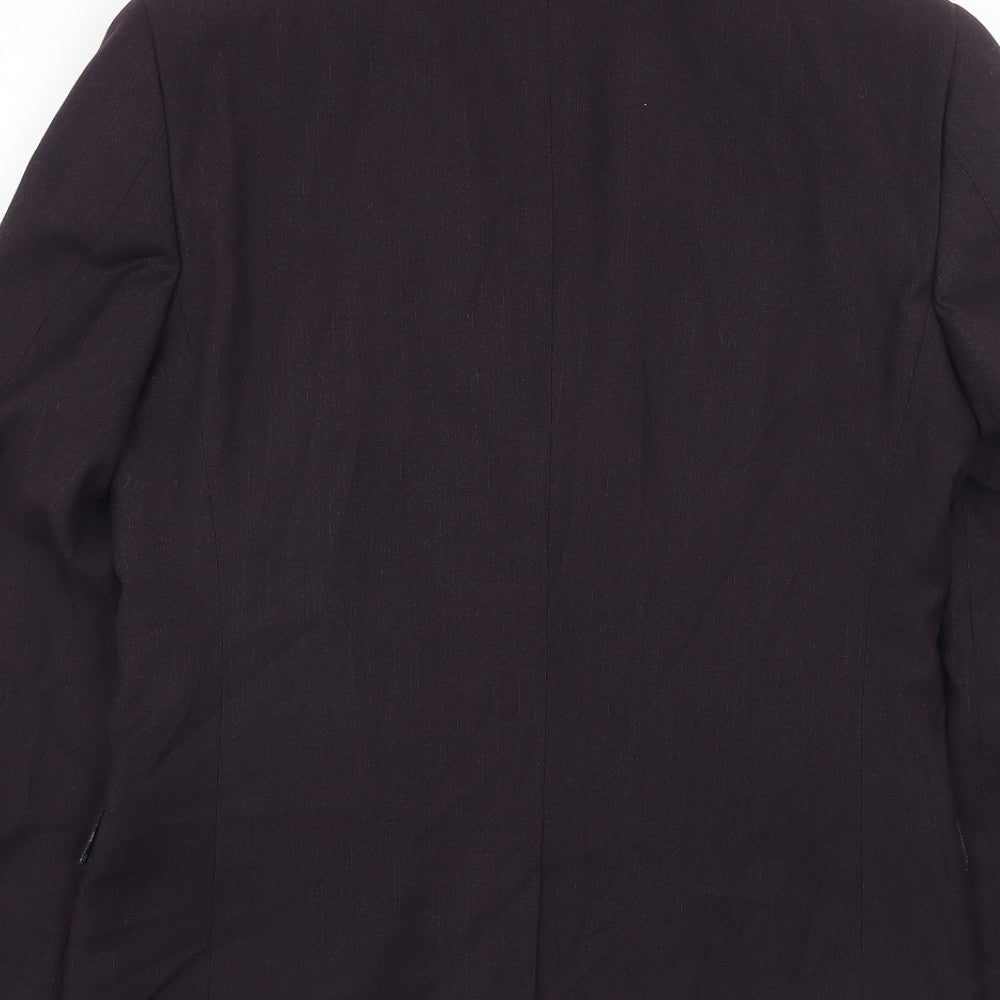 Mens UK Size 38 NEXT Regular Purple Suit Jacket
