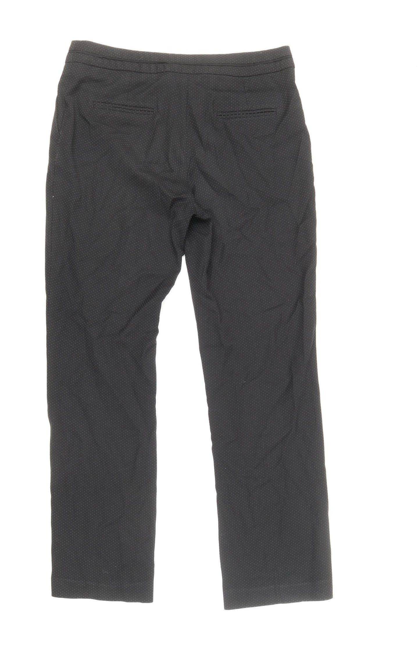 Womens UK Size 8 NEXT Regular Fit  Black Trousers