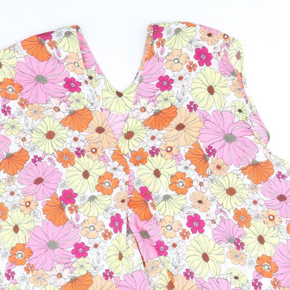 Womens UK Size 22 Marks and Spencer Multicoloured Basic Tank