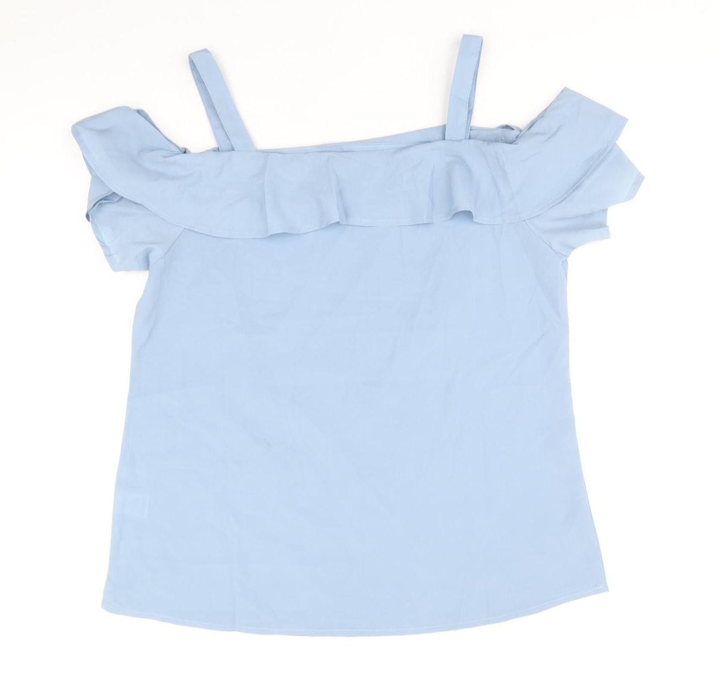 Womens UK Size 12 Studio Blue Basic Blouse