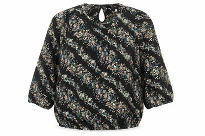 Womens UK Size 10 Crew Clothing Black Basic Blouse