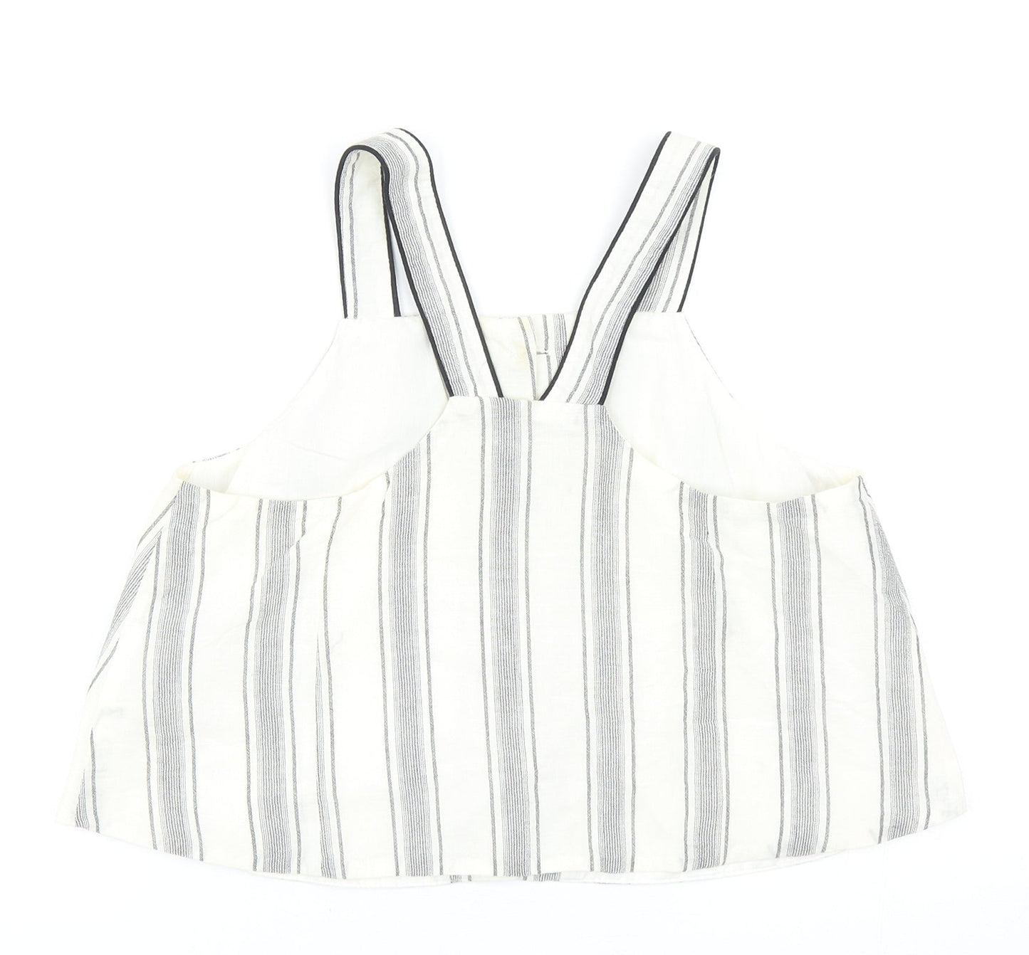 Womens UK Size 6 Topshop Ivory Basic Tank