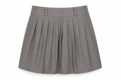 Iora Womens Brown Polyester Mini Skirt Size L Zip