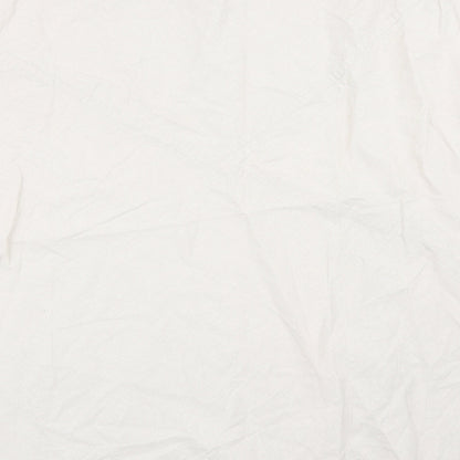 Mia Moda Womens Beige Linen A-Line Skirt Size 20