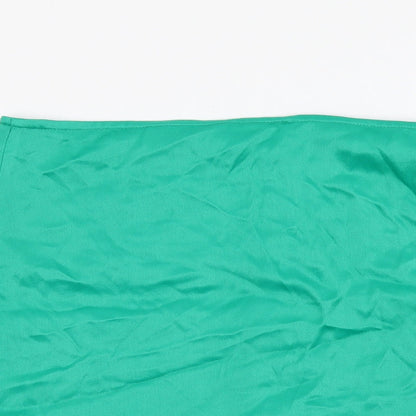 Womens UK Size M Zara Mini Satin Skirt