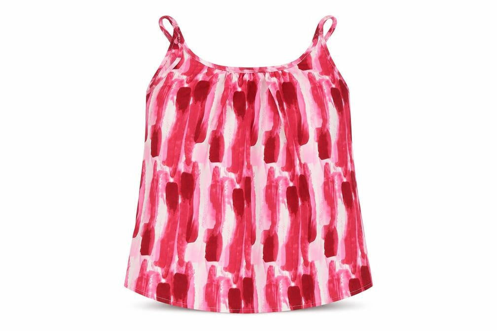 Womens UK Size L SheIn Pink Basic Tank