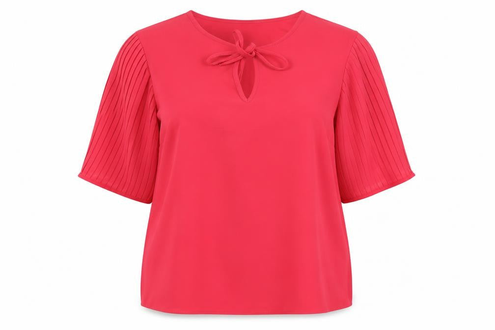 Womens UK Size 16 Soon Pink Basic Blouse