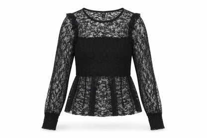 Womens UK Size 8 River Island Black Basic T-Shirt