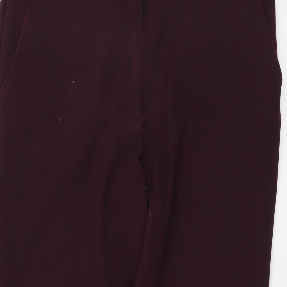 Womens UK Size L H&M Regular Fit  Purple Trousers