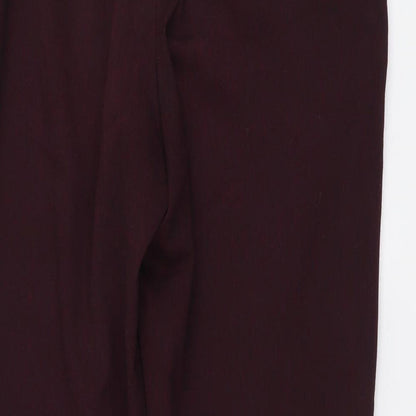 Womens UK Size L H&M Regular Fit  Purple Trousers