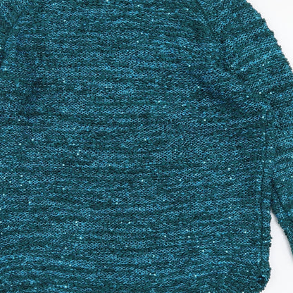 Womens UK Size S Bonmarché Blue Pullover Jumper