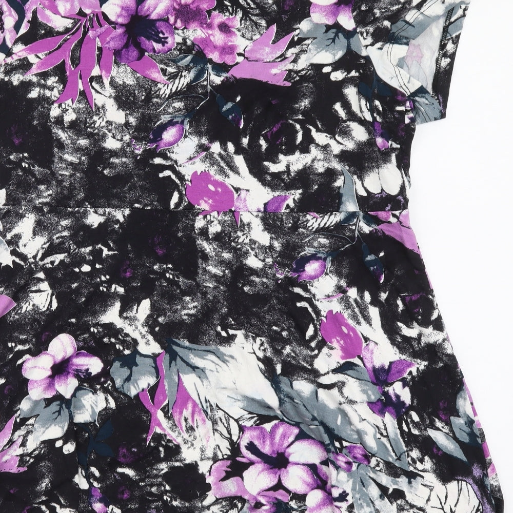 Womens UK Size L Body Flirt Multicoloured Basic Blouse