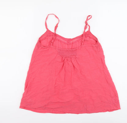 Womens UK Size 10 Monsoon Pink Basic Tank