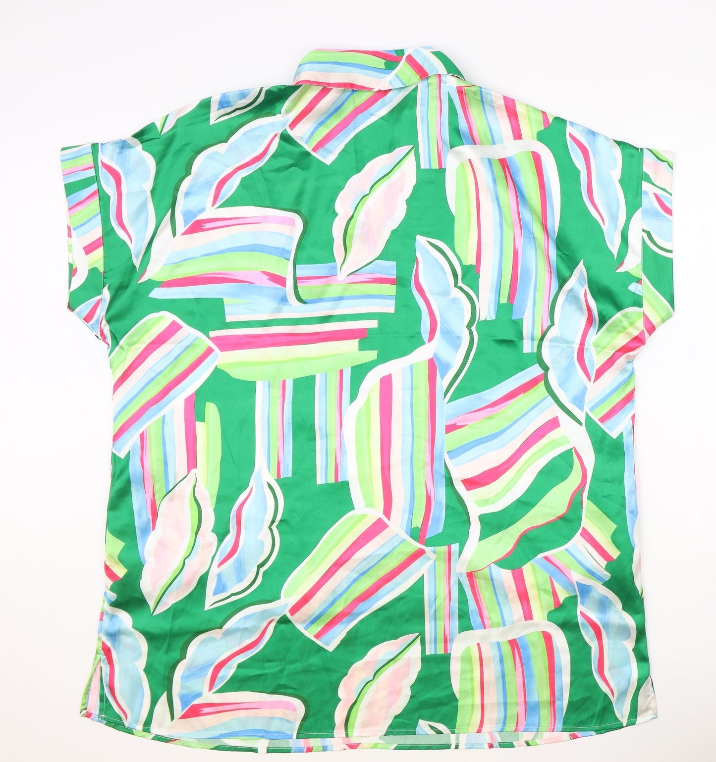 Womens UK Size M River Island Multicoloured Basic Blouse