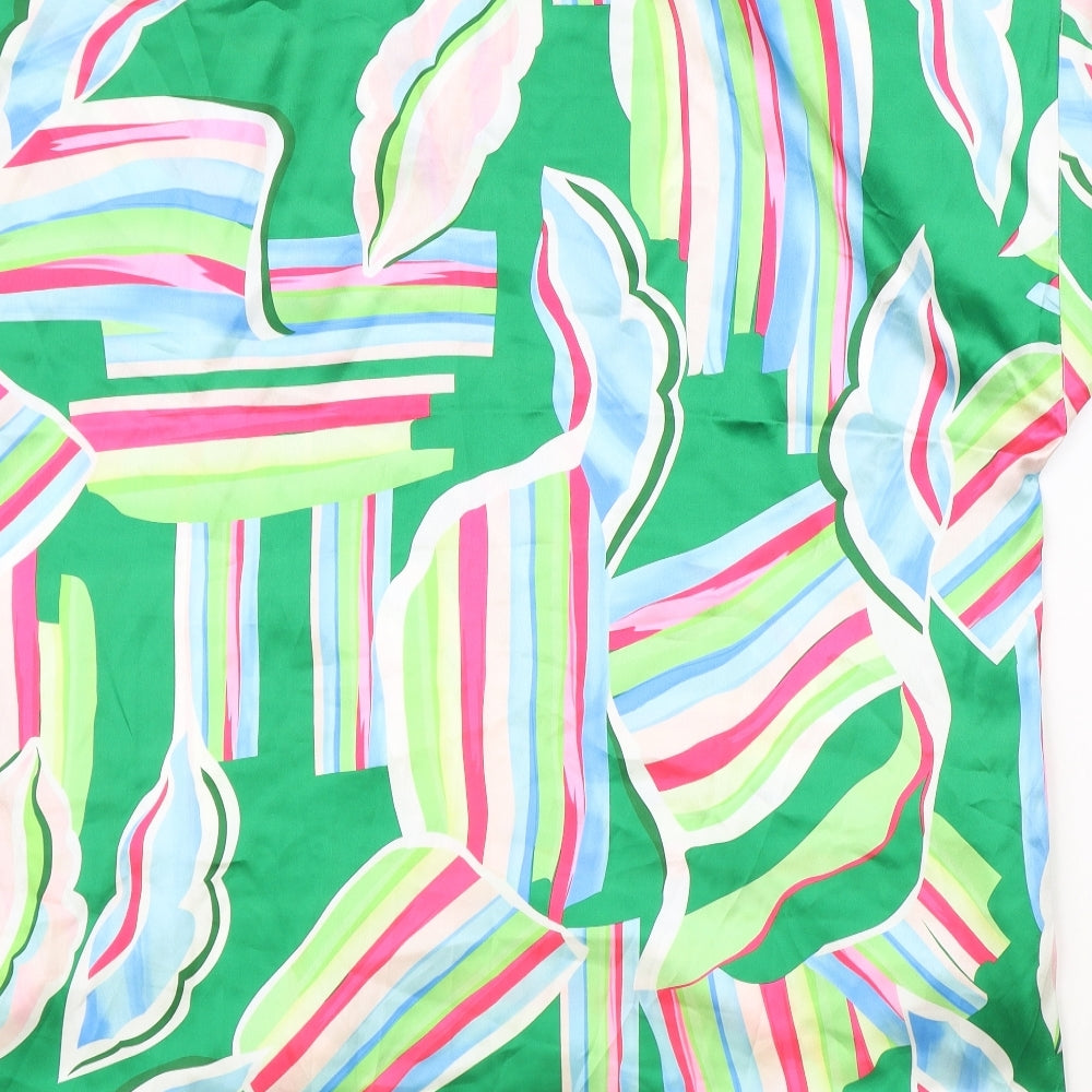 Womens UK Size M River Island Multicoloured Basic Blouse