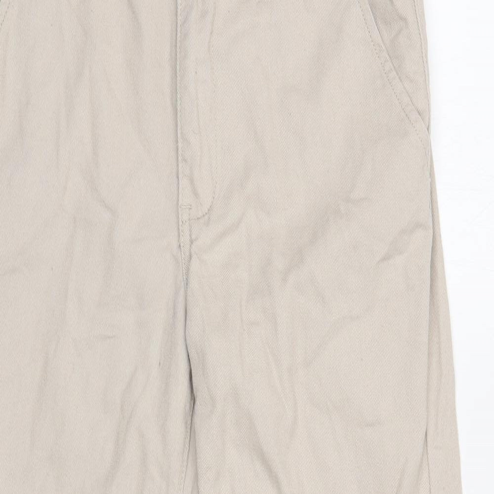 FOREVER 21 Womens Ivory Cotton Straight Jeans Size 26 in Regular Zip