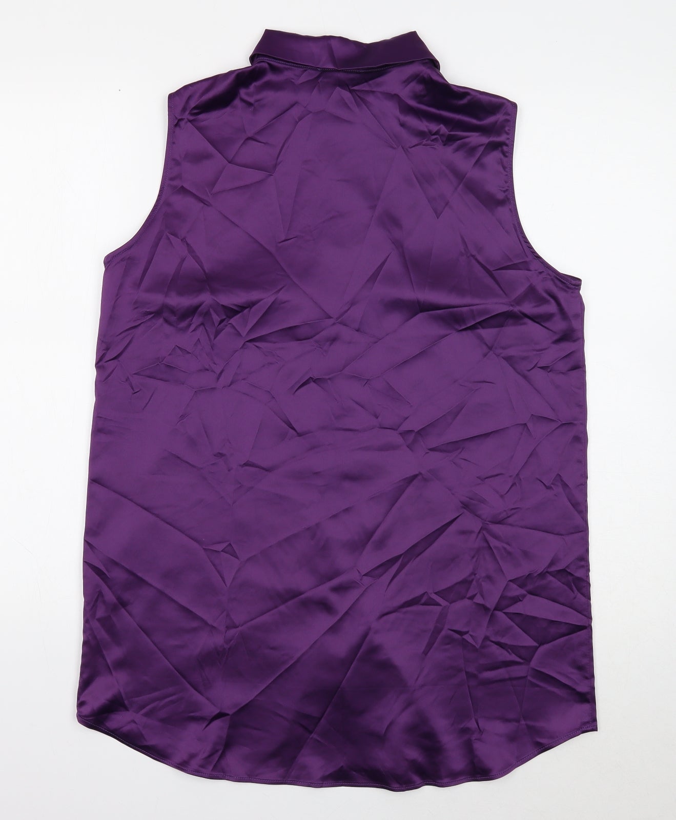 51North Womens Purple Polyester Tunic Tank Size 10 V-Neck