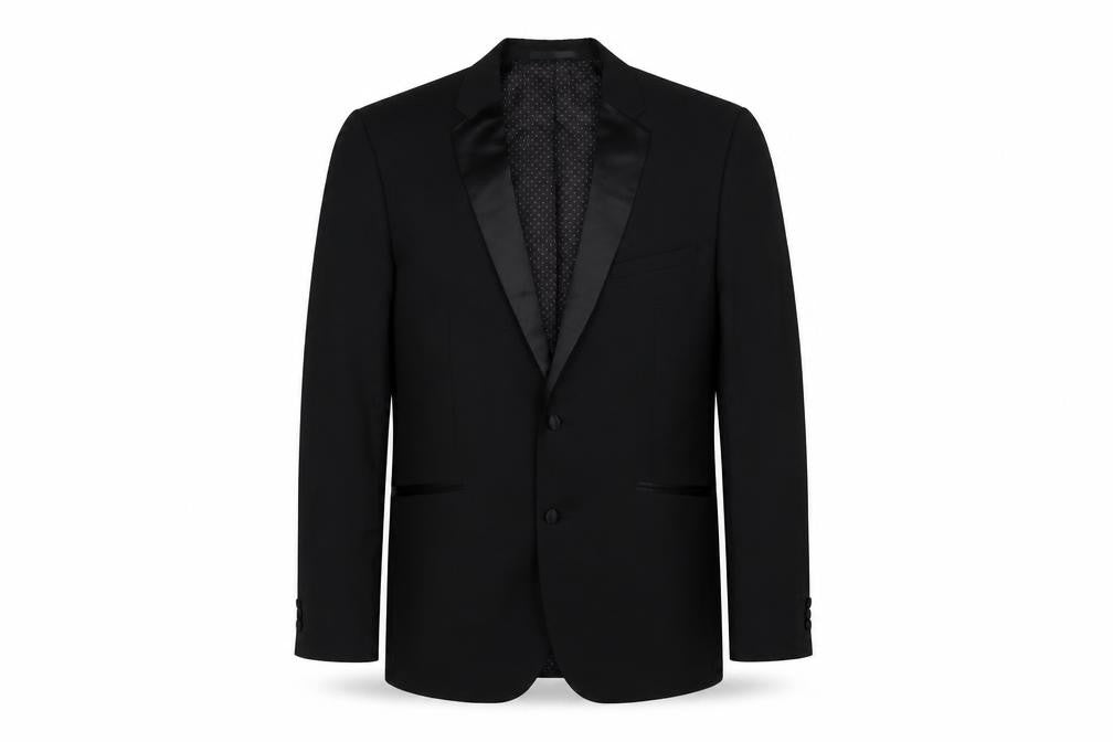 Mens UK Size 42 Taylor & Wright Regular Black Suit Jacket