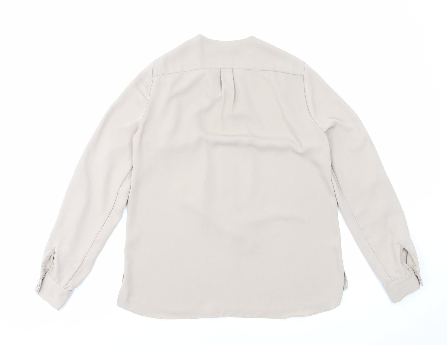 Womens UK Size 8 River Island Brown Basic Blouse