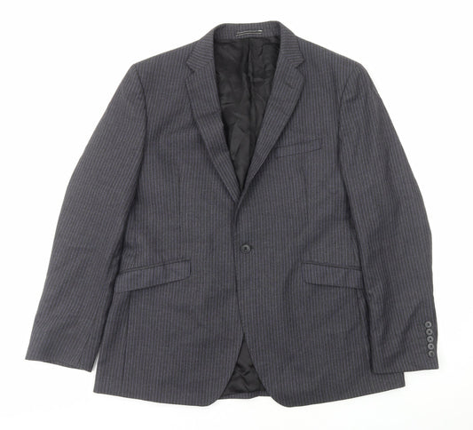 Mens UK Size M Marks and Spencer Regular Grey Suit Jacket