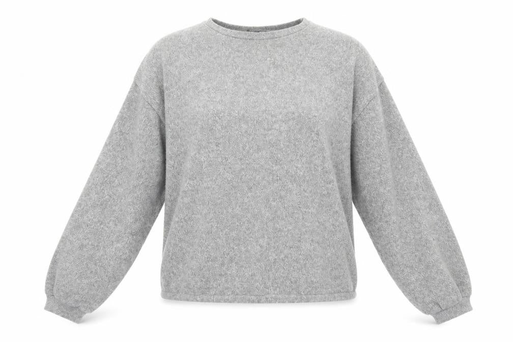 Womens UK Size M New Look Grey Pullover Jumper
