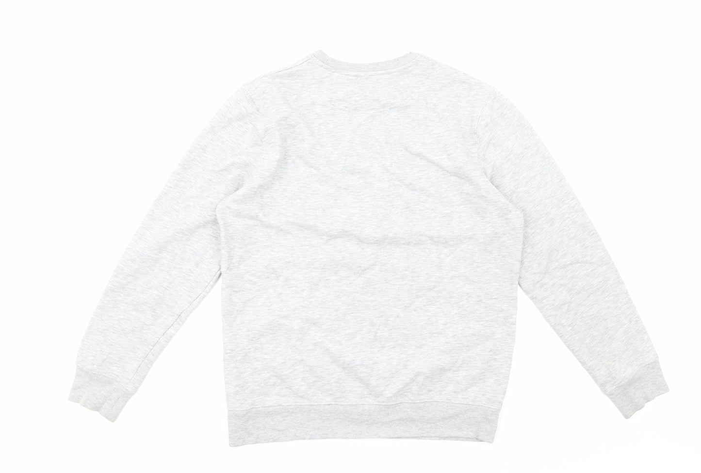 MSRP Mens Grey Cotton Pullover Sweatshirt Size M