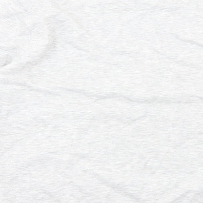 MSRP Mens Grey Cotton Pullover Sweatshirt Size M
