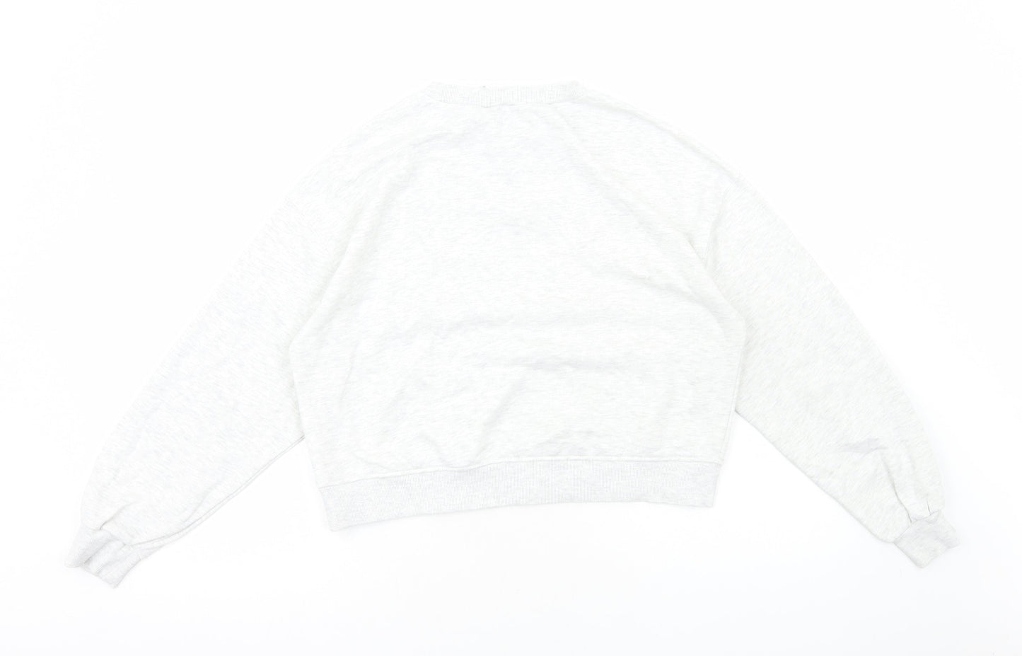 Womens UK Size M H&M Grey Pullover Sweatshirt