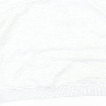 Womens UK Size M H&M Grey Pullover Sweatshirt