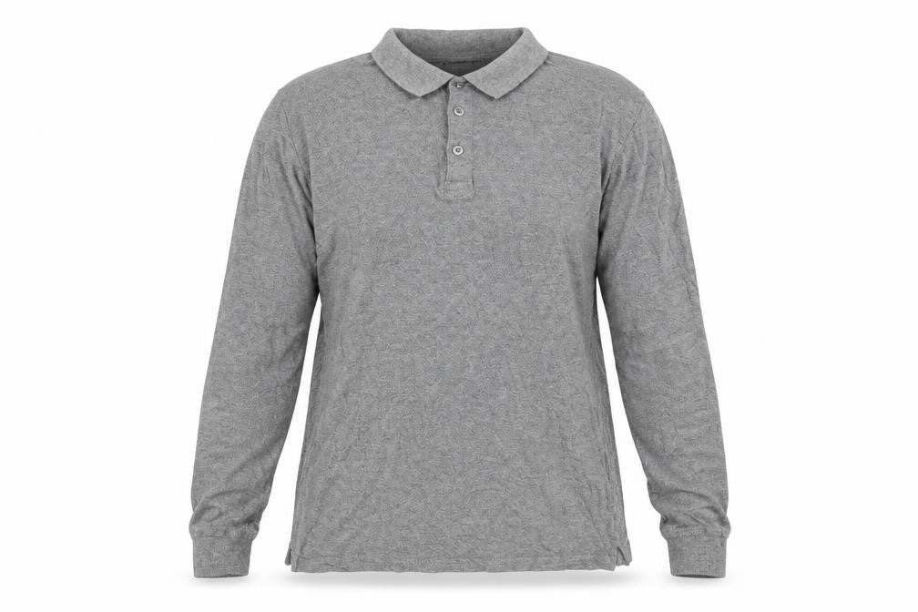 Womens UK Size L Zara Grey Basic Polo