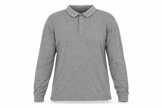 Womens UK Size L Zara Grey Basic Polo