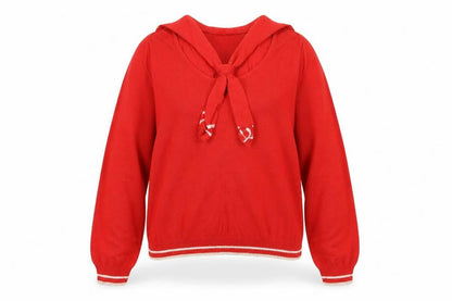 Womens UK Size 10 Topshop Red Pullover Jumper
