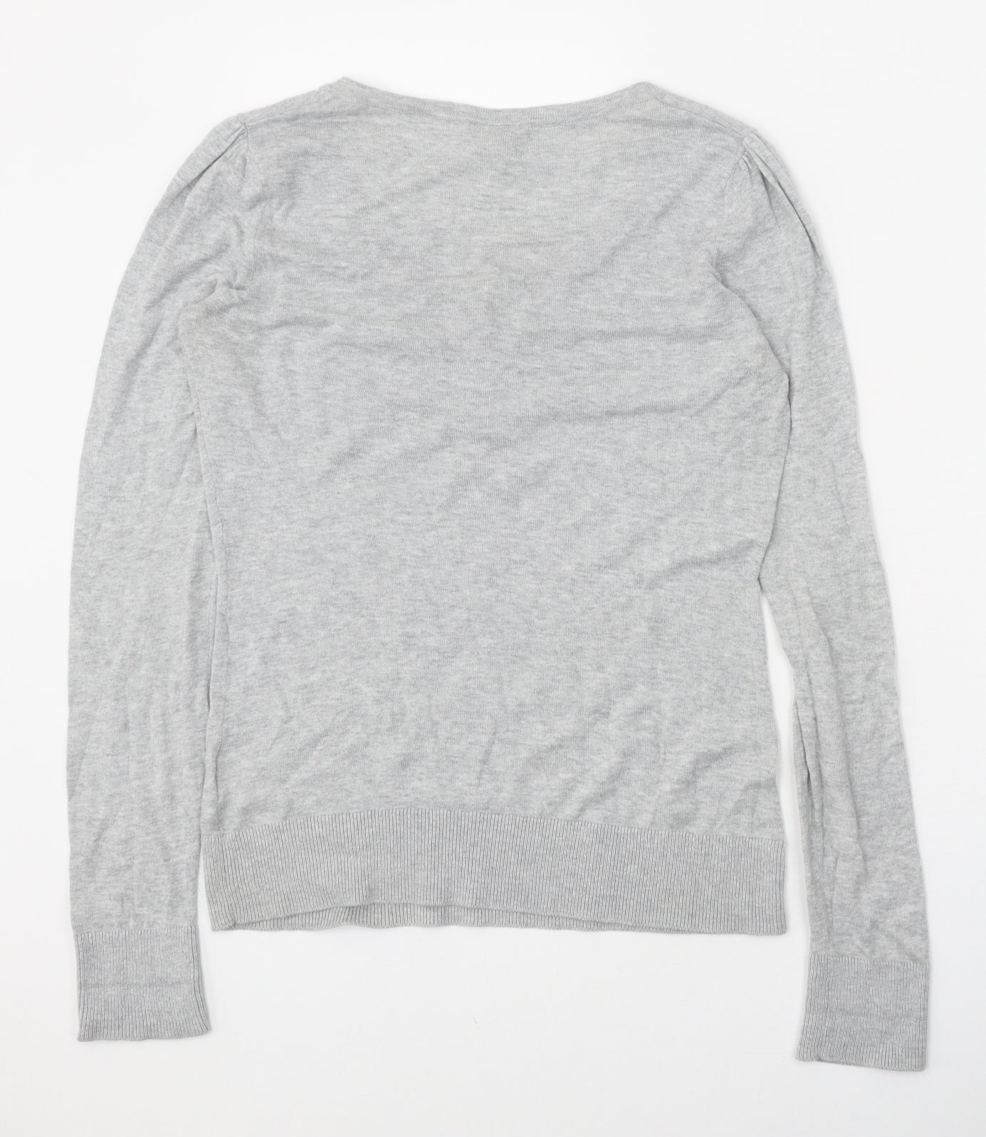 Womens UK Size M Spirit Grey Pullover Jumper