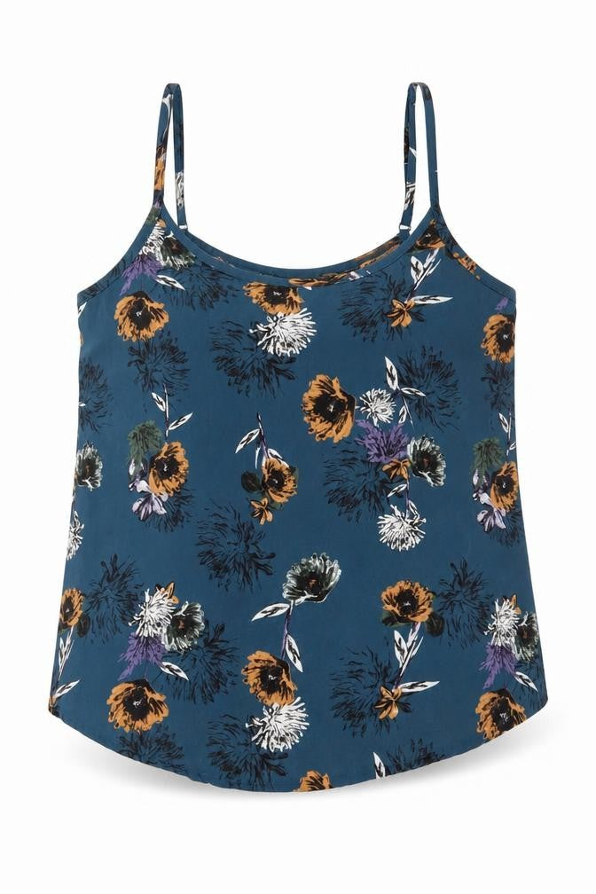 Womens UK Size 2XS Cotton On Blue Camisole Tank