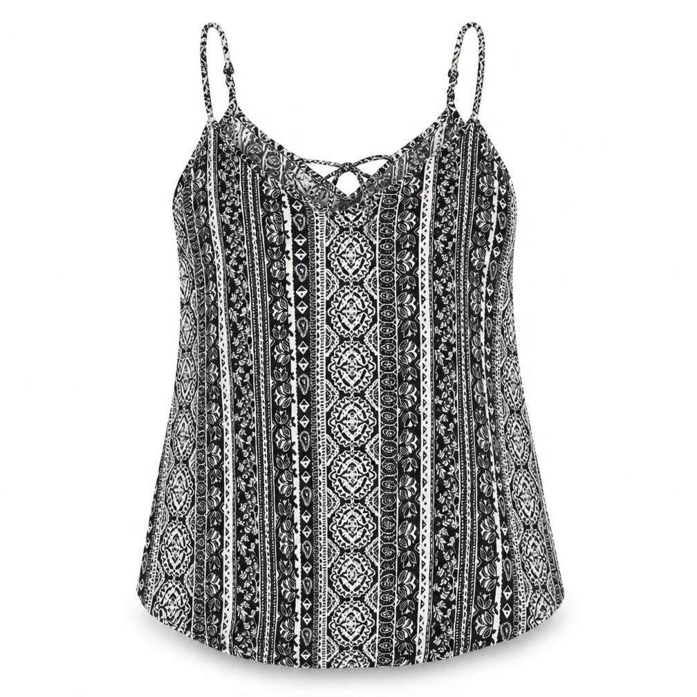 Womens UK Size 14 H&M Black Basic Tank