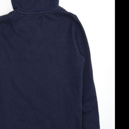 Sublevel Womens Blue Polyester Pullover Hoodie Size M Pullover - Enjoy Your Day