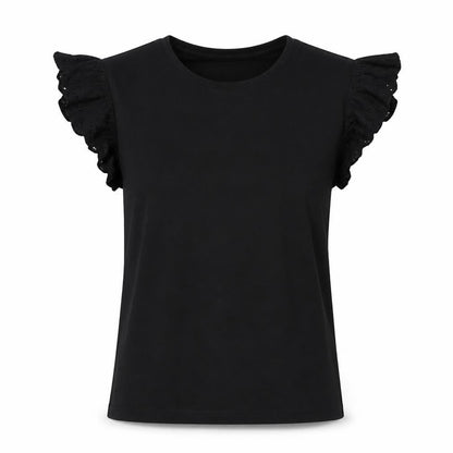 Womens UK Size 6 NEXT Black Basic T-Shirt