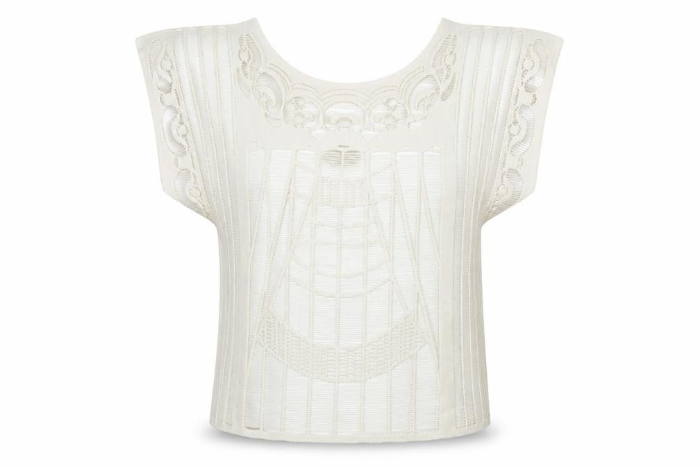 New Look Womens White Polyester Basic T-Shirt Size S Round Neck