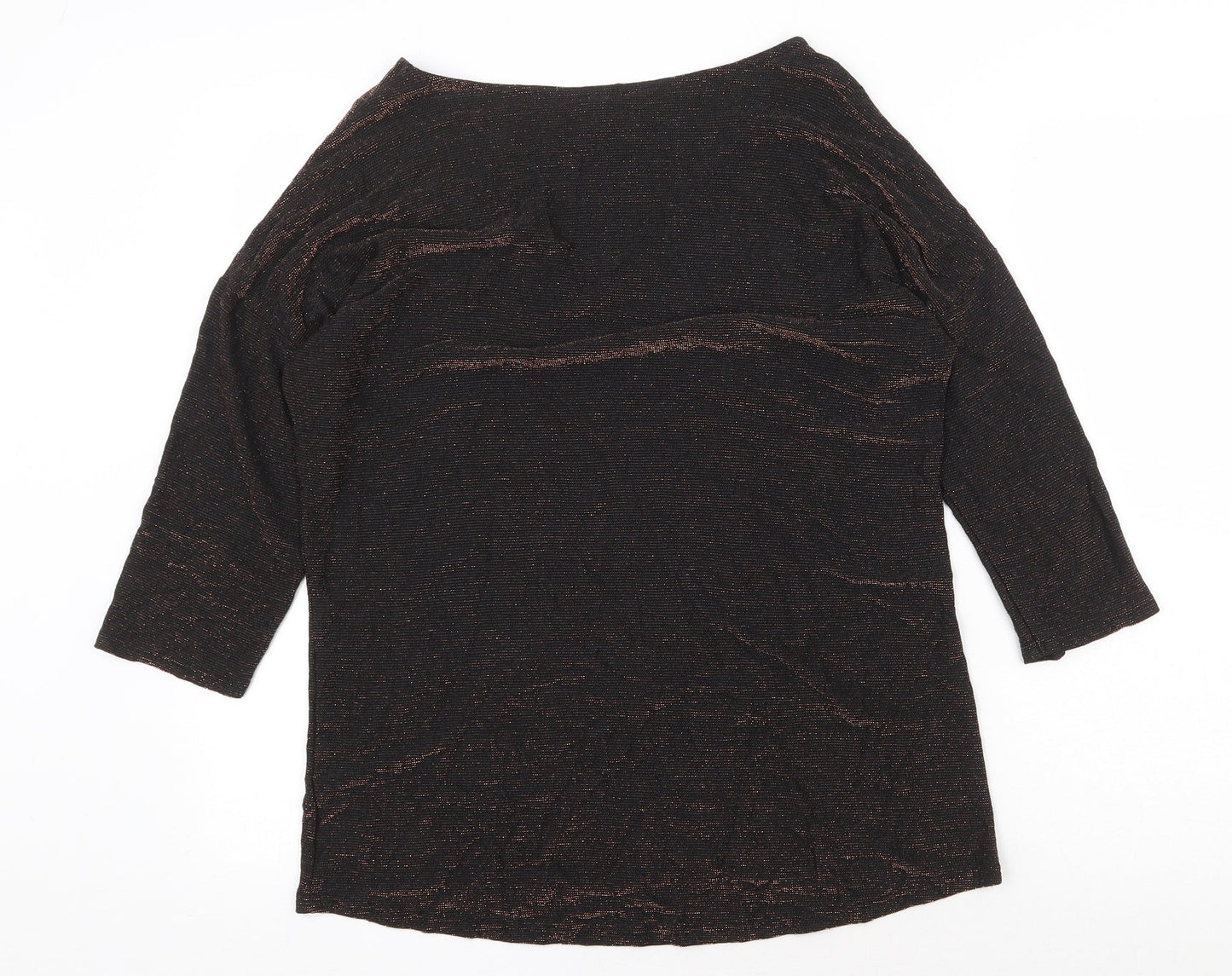 Womens UK Size 12 NEXT Black Basic Blouse