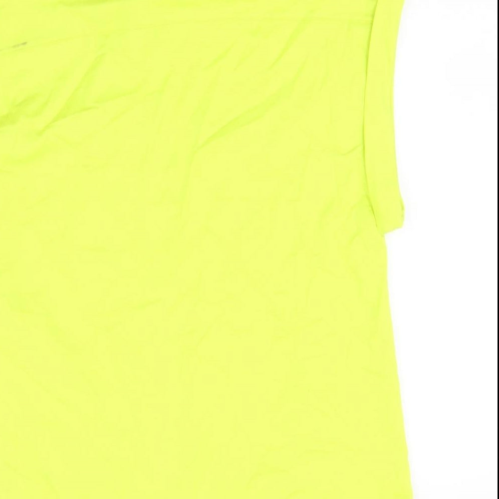 Womens UK Size 8 Marks and Spencer Green Basic Button-Up