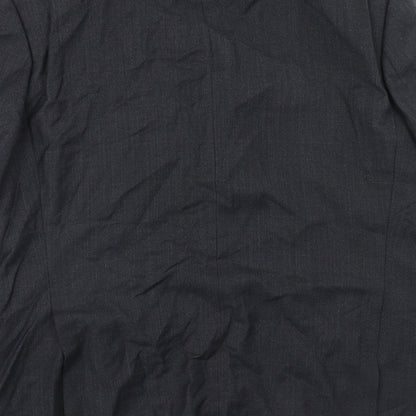 Mens UK Size 42 Preworn Regular Grey Suit Jacket