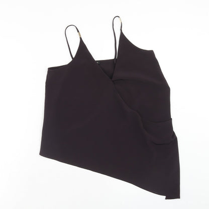 Womens UK Size 8 River Island Purple Camisole Tank