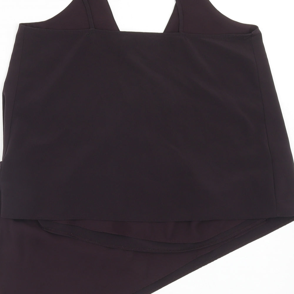 Womens UK Size 8 River Island Purple Camisole Tank