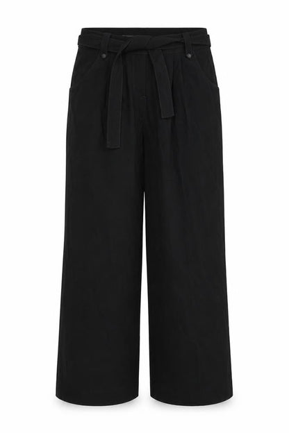 GIV Womens Black Acetate Chino Trousers Size 34 in Regular Zip